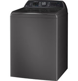 GE Profile(TM) ENERGY STAR(R) 5.4 cu. ft. Capacity Washer with Smarter Wash Technology and FlexDispense(TM) - (PTW700BPTDG)