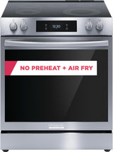 Frigidaire Gallery 30" Front Control Electric Range with Total Convection - (GCFE3060BF)