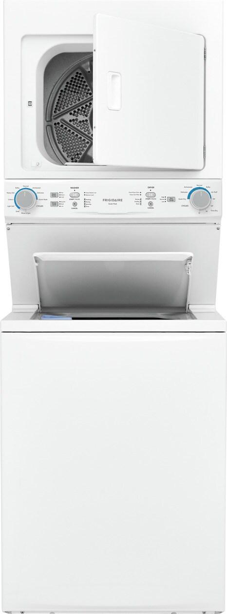 Frigidaire Electric Washer/Dryer Laundry Center - 3.9 Cu. Ft Washer and 5.5 Cu. Ft. Dryer - (FLCE7522AW)