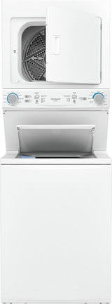 Frigidaire Electric Washer/Dryer Laundry Center - 3.9 Cu. Ft Washer and 5.5 Cu. Ft. Dryer - (FLCE7522AW)