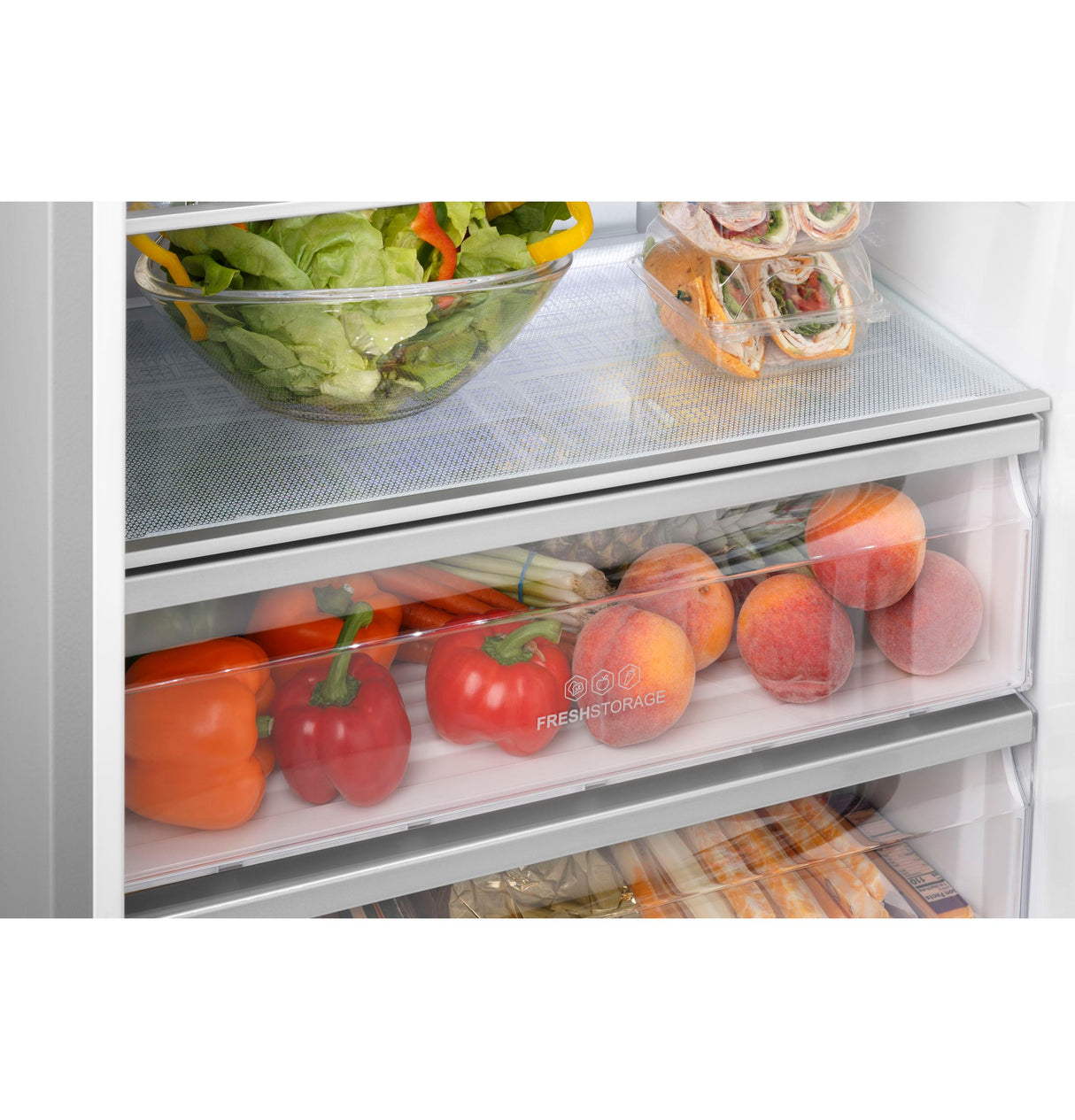 Haier ENERGY STAR(R) 15 Cu. Ft. Bottom Freezer Refrigerator - (HRB15N3BGS)