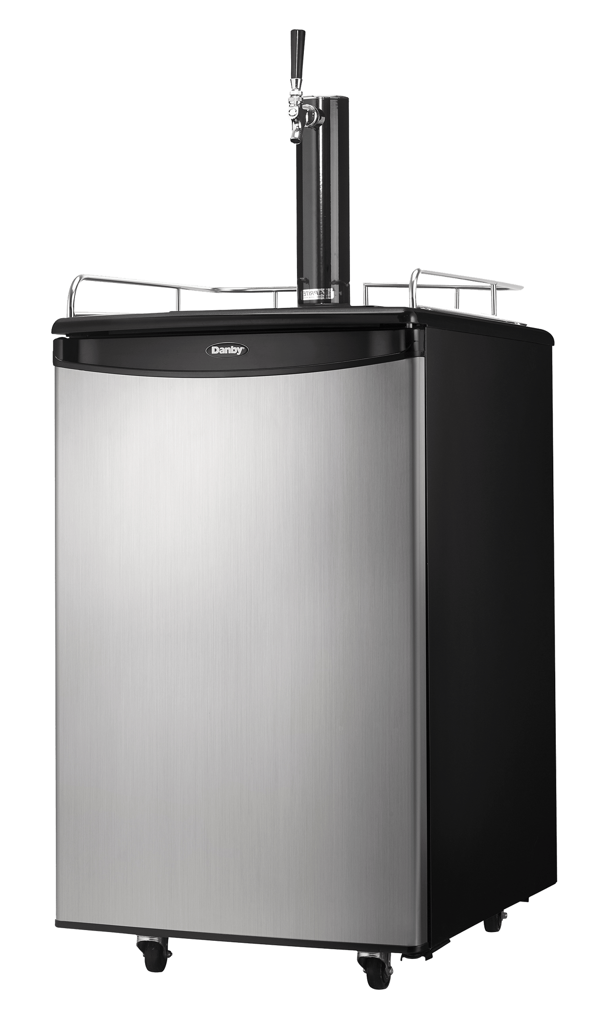 Danby 5.4 cu. ft. Single Tap Keg Cooler in Stainless Steel - (DKC054A1BSLDB)