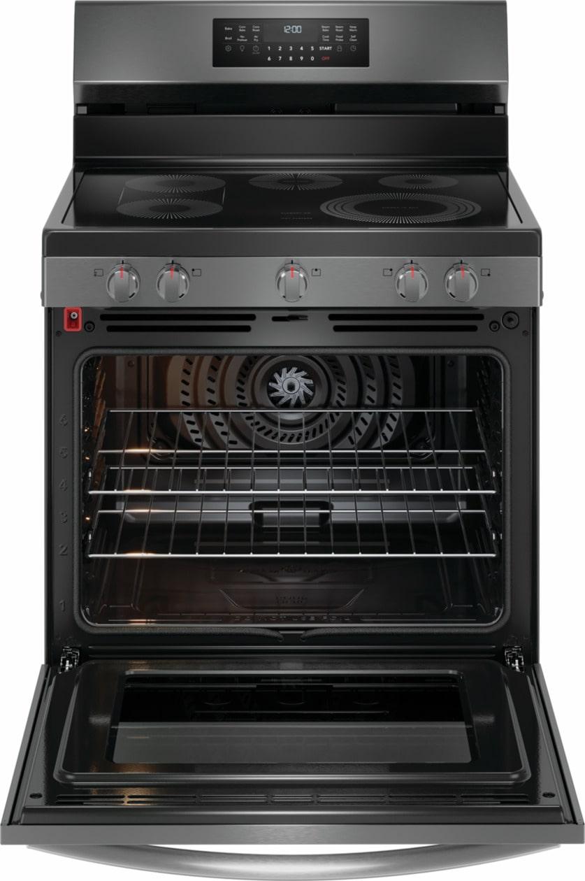 Frigidaire Gallery 30" Rear Control Electric Range with Total Convection - (GCRE3060BD)