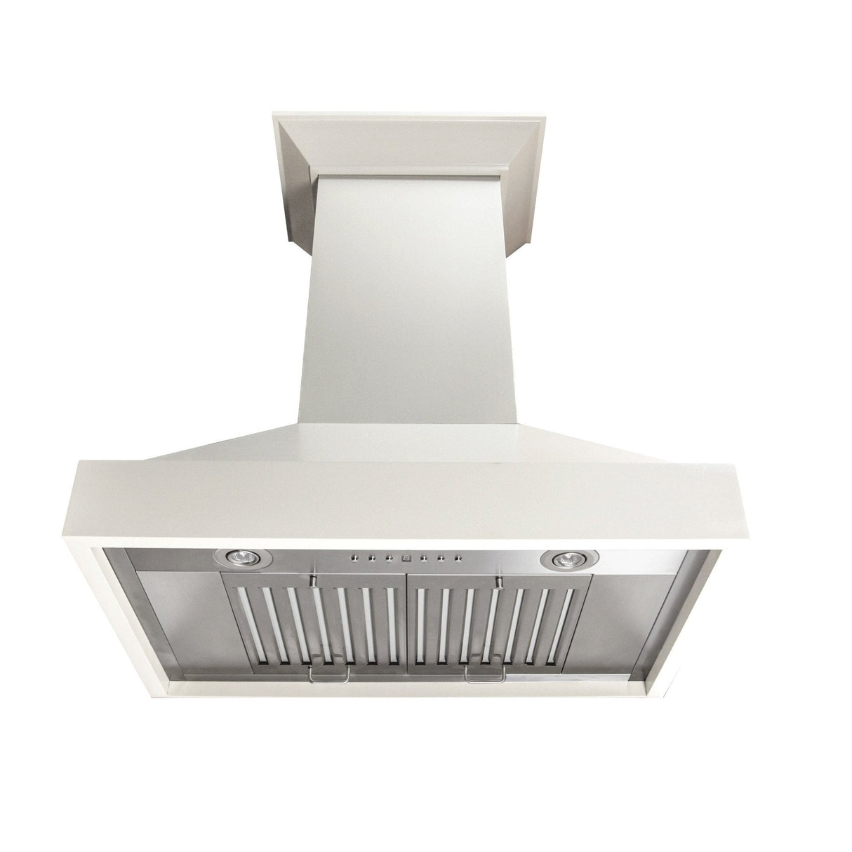 ZLINE Ducted Wooden Wall Mount Range Hood in Cottage White (KBTT) - (KBTT30)