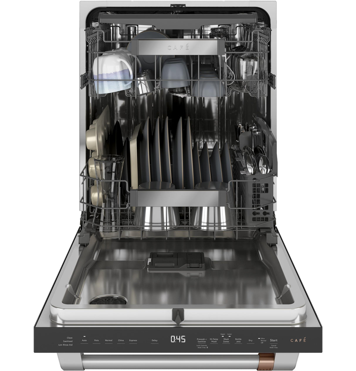 Caf(eback)(TM) ENERGY STAR(R) Stainless Steel Interior Dishwasher with Sanitize and Ultra Wash & Dry - (CDT805P2NS1)