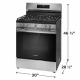 Frigidaire 30" Gas Range with Quick Boil - (FCRG3062AS)