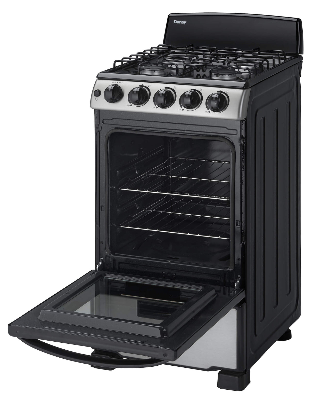 Danby 20" Wide Gas Range in Stainless Steel - (DR202BSSGLP)