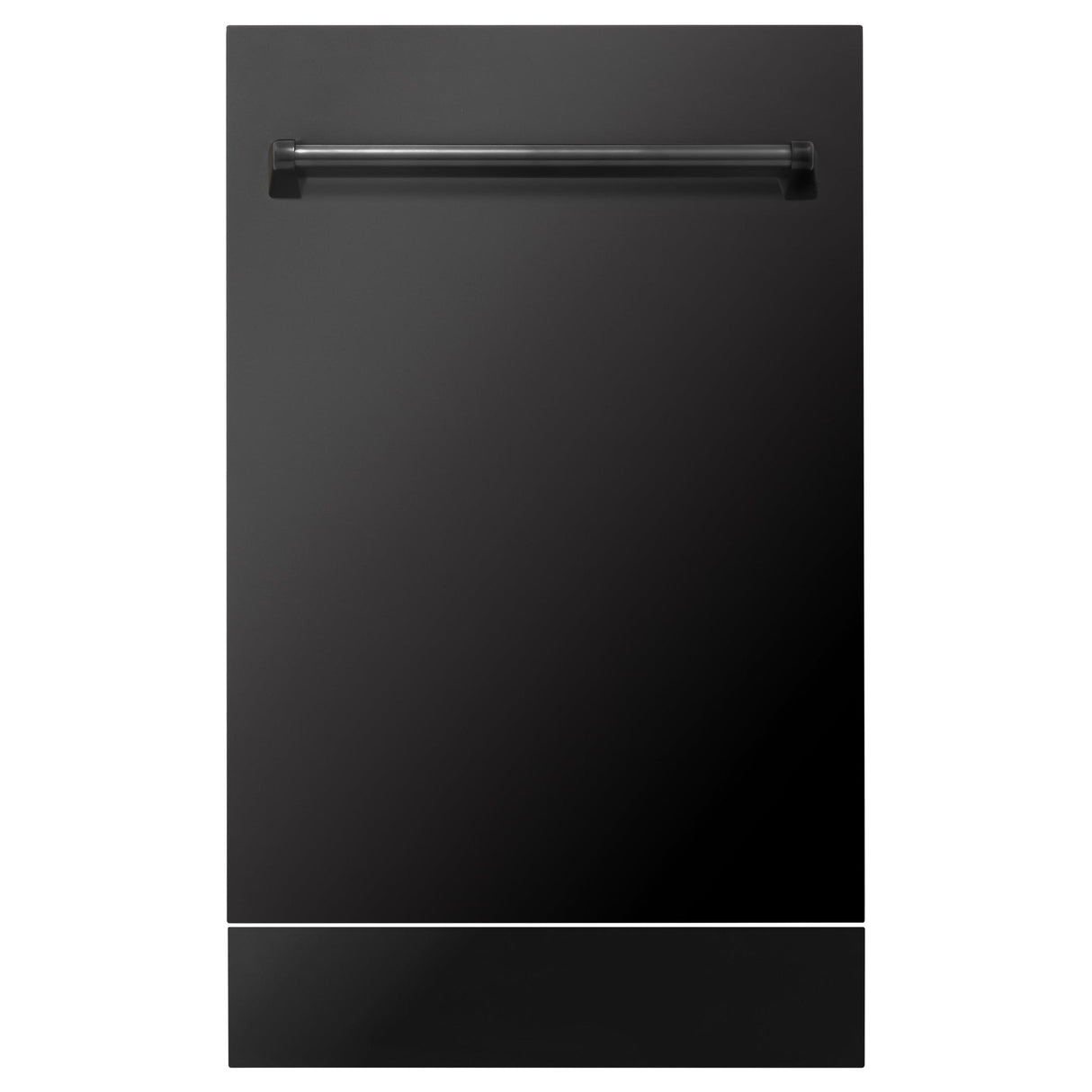 ZLINE 18" Tallac Series 3rd Rack Top Control Dishwasher with Traditional Handle, 51dBa [Color: Black Stainless Steel] - (DWVBS18)