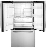 GE(R) ENERGY STAR(R) 25.7 Cu. Ft. Fingerprint Resistant French-Door Refrigerator - (GFE26JYMFS)