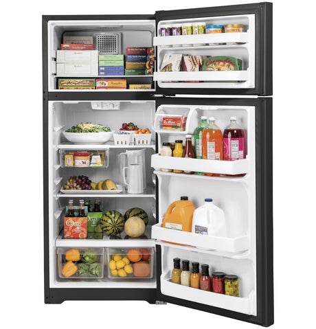 GE(R) 17.5 Cu. Ft. Top-Freezer Refrigerator - (GTS18HGNRBB)