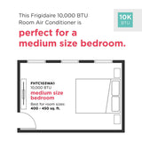 Frigidaire 10,000 BTU Built-In Room Air Conditioner - (FHTC103WA1)