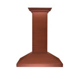 ZLINE 36 in. Designer Series Copper Island Mount Range Hood (8KL3iC-36) - (8KL3IC36)