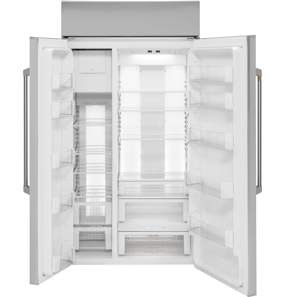 Caf(eback)(TM) 48" Smart Built-In Side-by-Side Refrigerator - (CSB48WP2NS1)