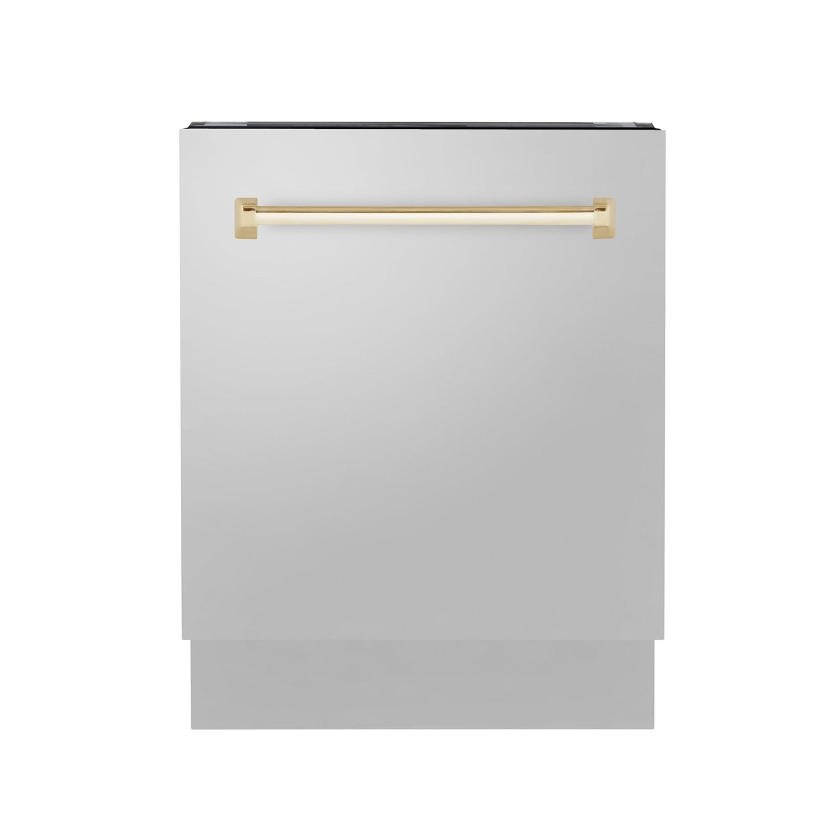 ZLINE Autograph Edition 24" 3rd Rack Top Control Tall Tub Dishwasher in Stainless Steel with Accent Handle, 51dBa (DWVZ-304-24) [Color: Gold] - (DWVZ30424G)