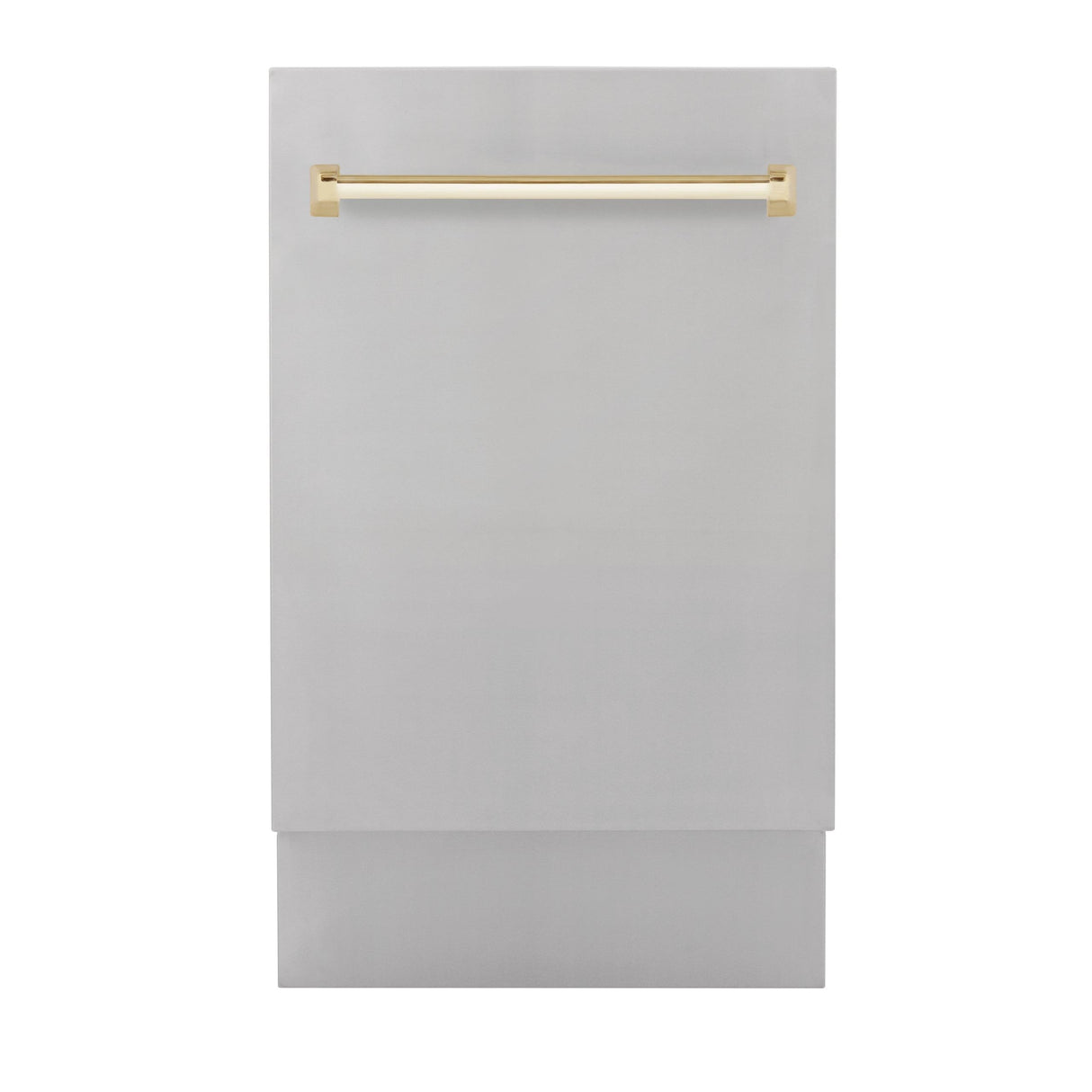 ZLINE Autograph Edition 18' Compact 3rd Rack Top Control Dishwasher in Stainless Steel with Accent Handle, 51dBa (DWVZ-304-18) [Color: Gold] - (DWVZ30418G)