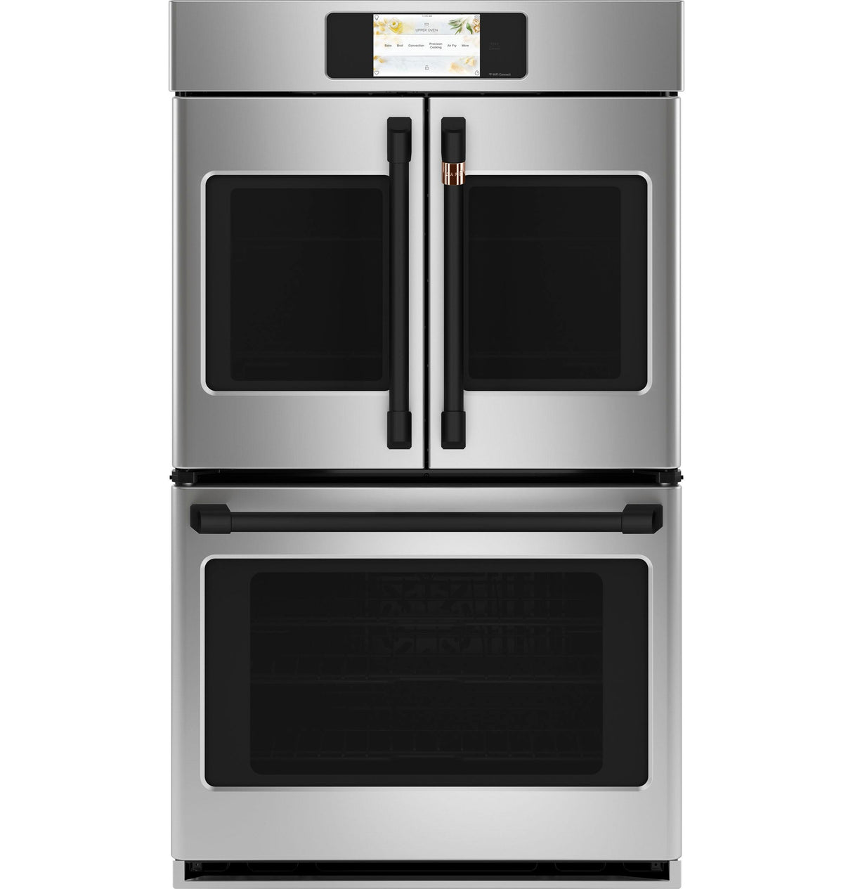 Caf(eback)(TM) Professional Series 30" Smart Built-In Convection French-Door Double Wall Oven - (CTD90FP2NS1)