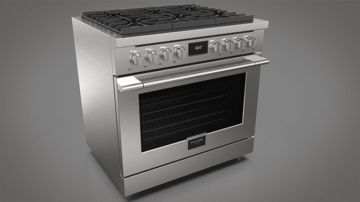 36" DUAL FUEL RANGE - (F4PDF366S1)