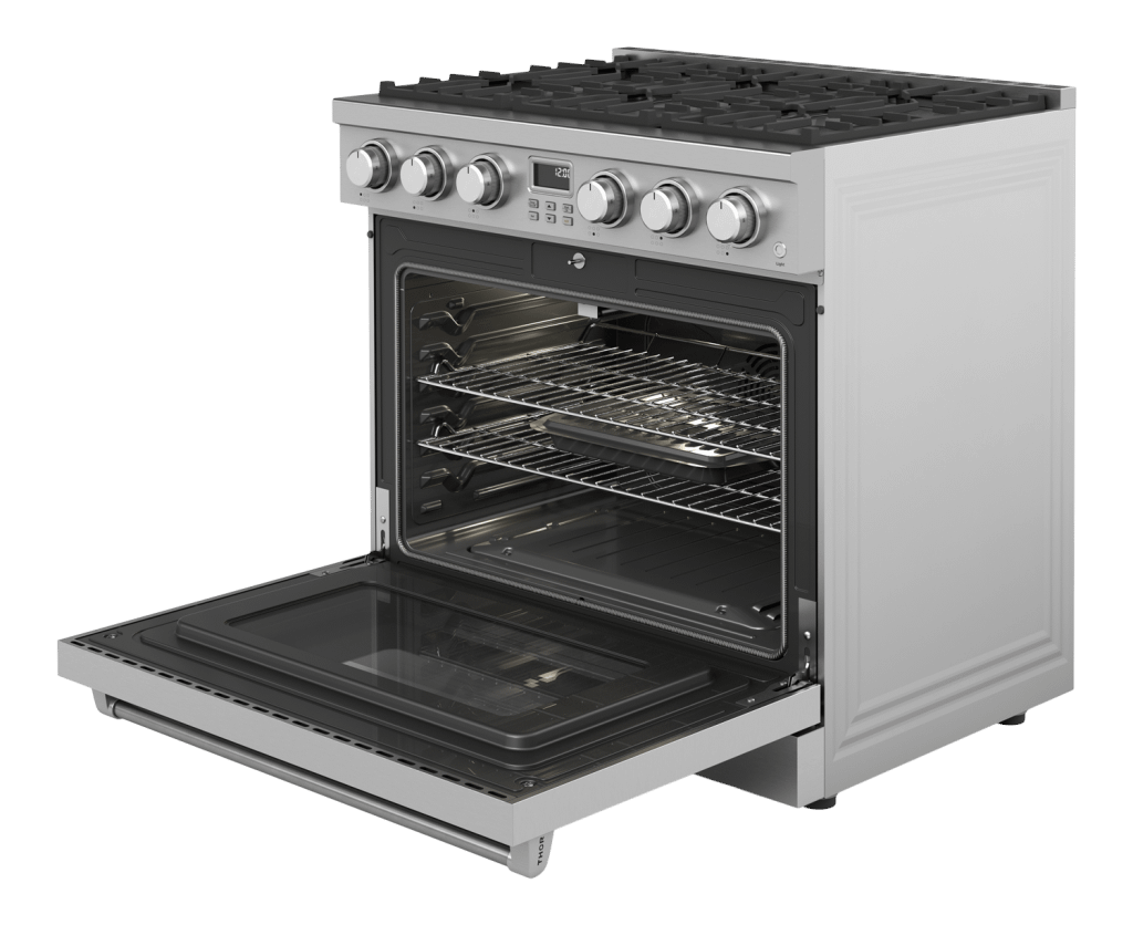 Thor Kitchen 36-inch Gas Range - Contemporary Professional - Arg36 - (ARG36)