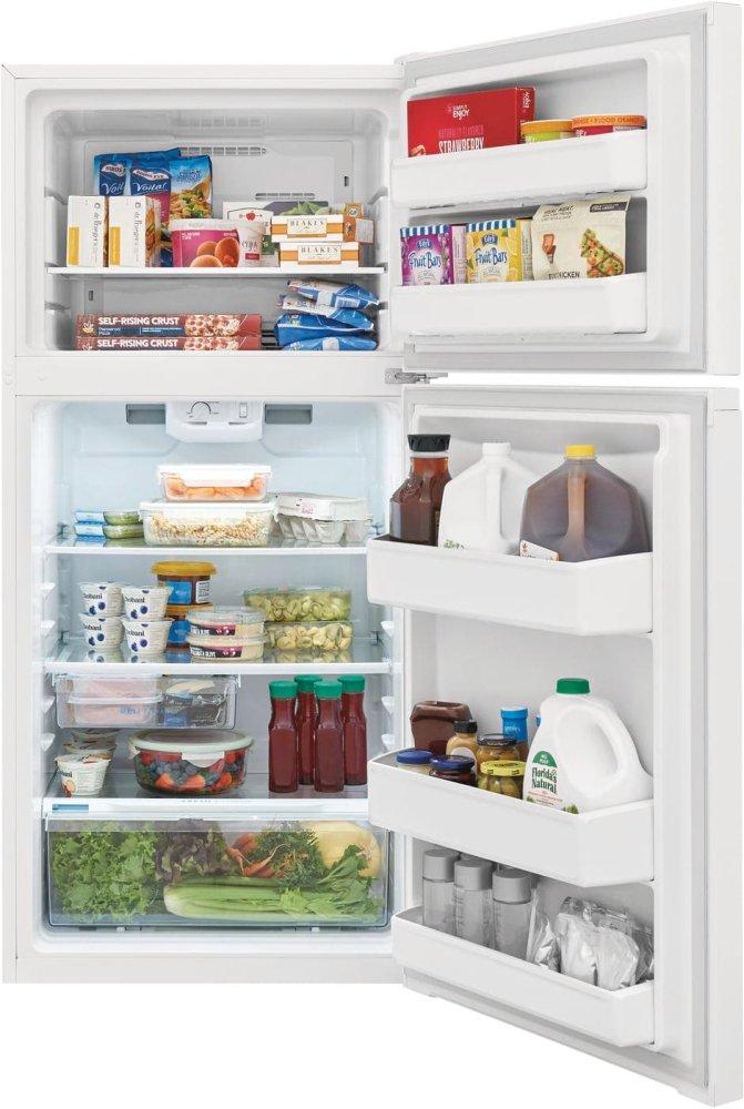 Frigidaire 14 Cu. Ft. Top Freezer Refrigerator - (FFTR1425VW)