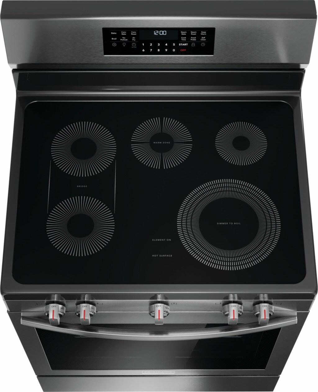 Frigidaire Gallery 30" Rear Control Electric Range with Total Convection - (GCRE3060BD)