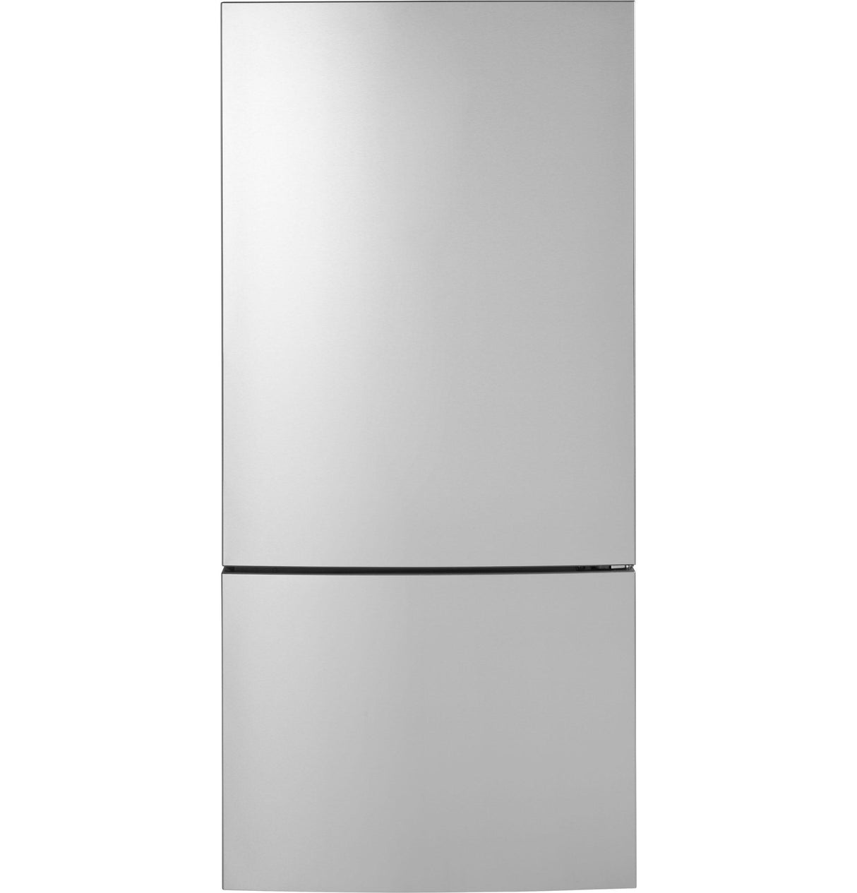 GE(R) ENERGY STAR(R) 17.7 Cu. Ft. Counter-Depth Bottom-Freezer Refrigerator - (GBE17HYRFS)