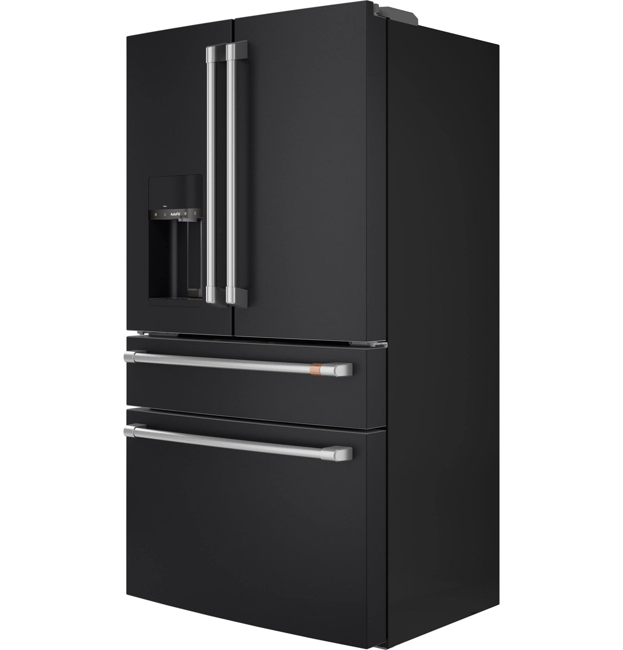 Caf(eback)(TM) ENERGY STAR(R) 22.3 Cu. Ft. Smart Counter-Depth 4-Door French-Door Refrigerator - (CXE22DP3PD1)