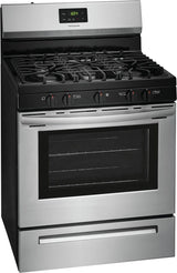 Frigidaire 30" Gas Range - (FCRG3052AS)