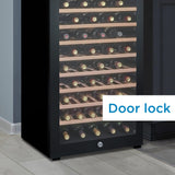 Danby 94 Bottle Free-Standing Wine Cooler in Black - (DWC94L1B)