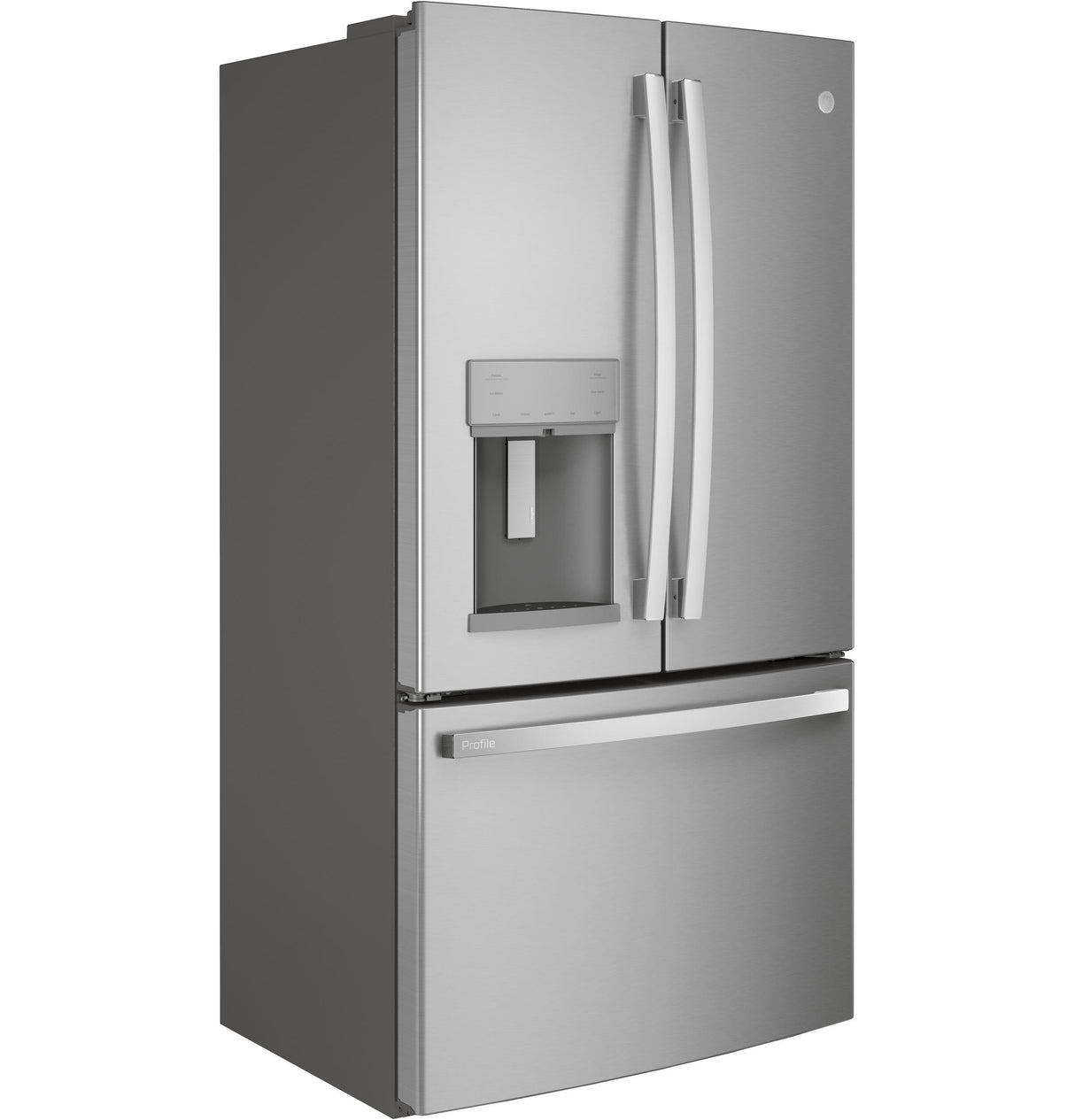 GE Profile(TM) Series ENERGY STAR(R) 22.1 Cu. Ft. Counter-Depth Fingerprint Resistant French-Door Refrigerator with Hands-Free AutoFill - (PYE22KYNFS)