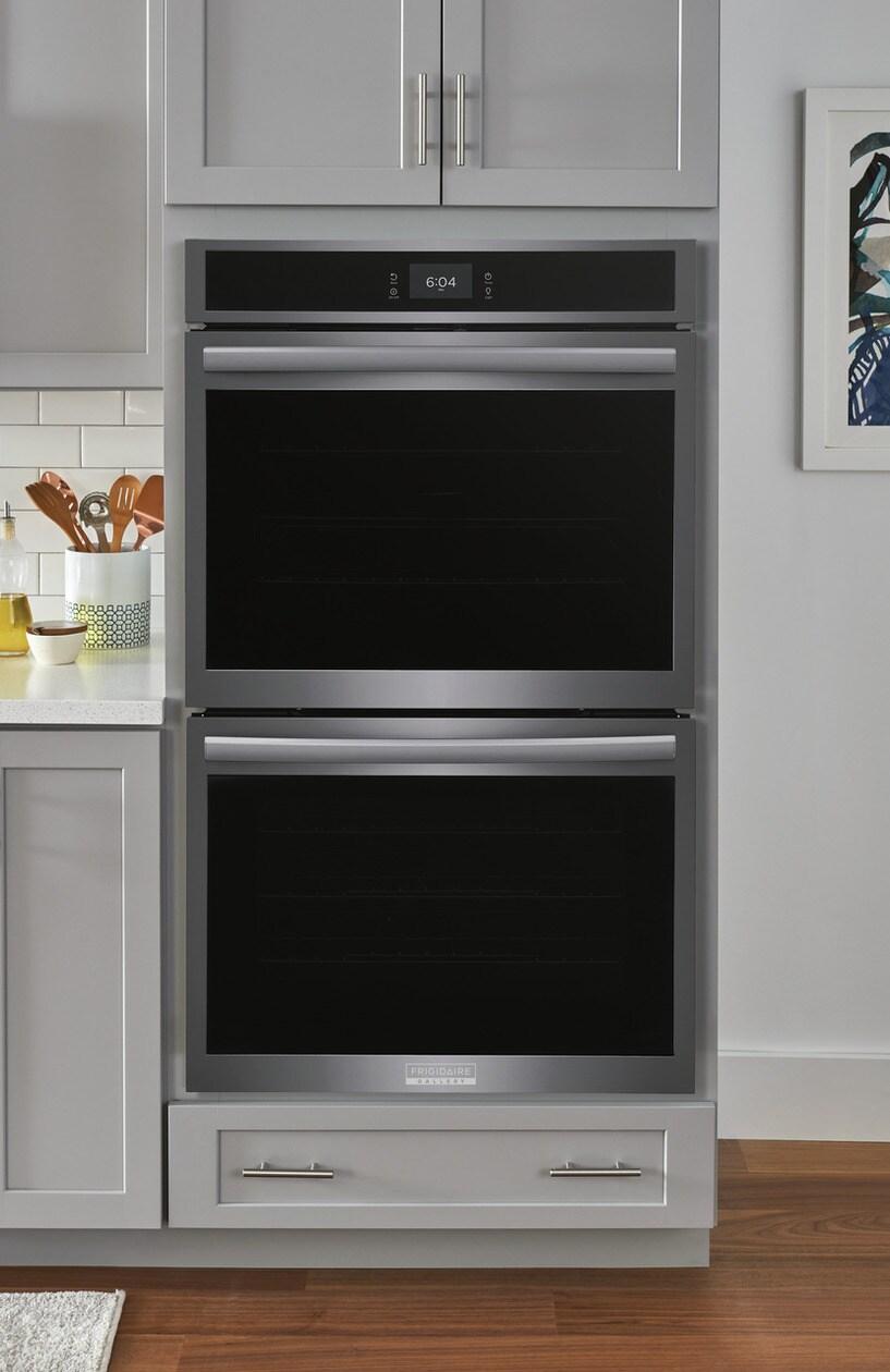 Frigidaire Gallery 30" Double Electric Wall Oven with Total Convection - (GCWD3067AD)