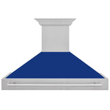 ZLINE 48 in. DuraSnow Stainless Steel Range Hood with Colored Shell Options (8654SNX-48) [Color: DuraSnow Stainless Steel] - (8654SNX48)