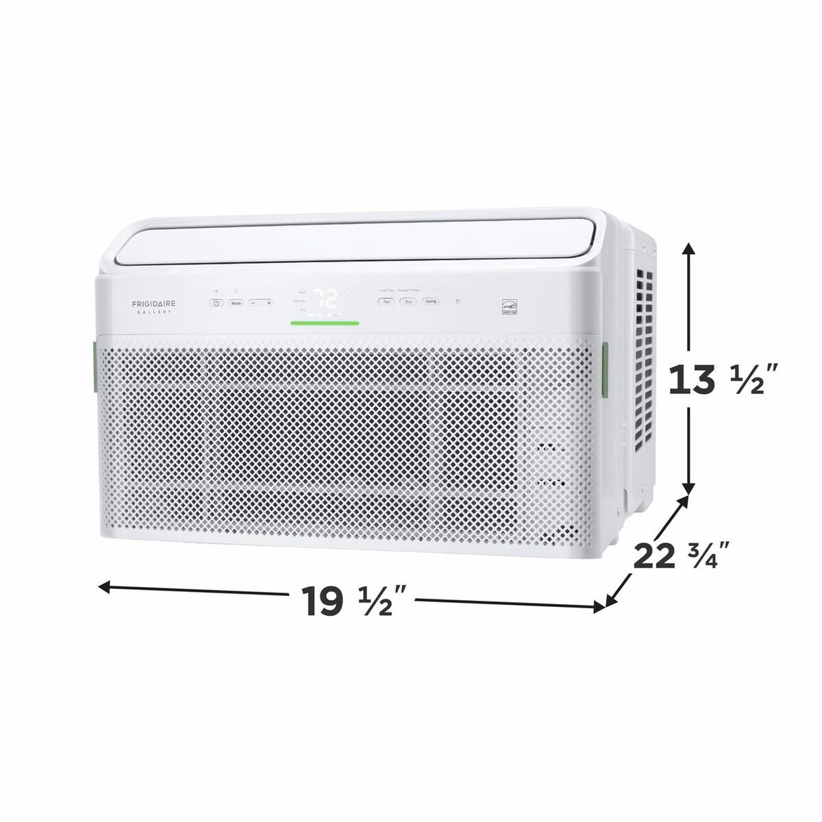 Frigidaire Gallery 8,000 BTU U-Shape Window Room Air Conditioner with Inverter and Wi-Fi (Energy Star) - (GHWQ085WD1)