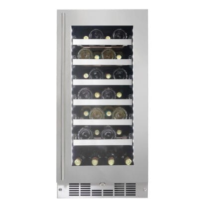 Silhouette Pro - 28 Bottle Built-in Wine Cellar In Stainless Steel - (SPRWC031D1SS)