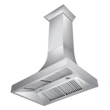 ZLINE Designer Series DuraSnow Stainless Steel Wall Range Hood (8632S) - (8632S48)