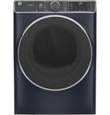 GE(R) ENERGY STAR(R) 7.8 cu. ft. Capacity Smart Front Load Electric Dryer with Steam and Sanitize Cycle - (GFD85ESPNRS)