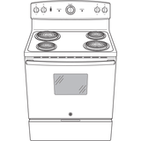 GE(R) 30" Free-Standing Electric Range - (JBS160DMWW)