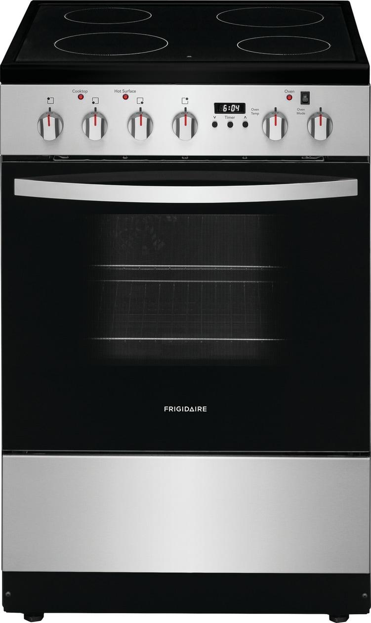 Frigidaire 24" Freestanding Electric Range - (FCFE2425AS)