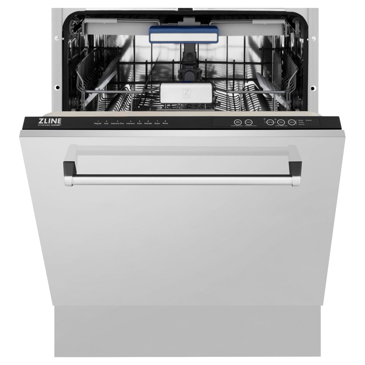 ZLINE 24" Tallac Series 3rd Rack Dishwasher with Traditional Handle, 51dBa (DWV-24) [Color: 304 Stainless] - (DWV30424)