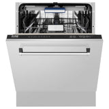 ZLINE 24" Tallac Series 3rd Rack Dishwasher with Traditional Handle, 51dBa (DWV-24) [Color: 304 Stainless] - (DWV30424)