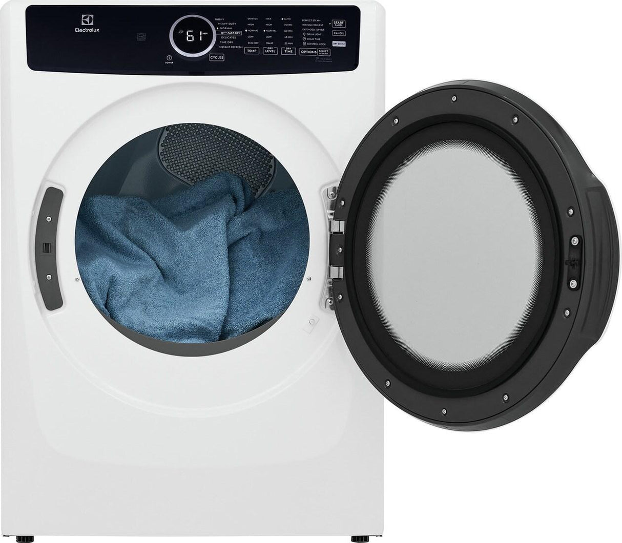 Electrolux Front Load Perfect Steam(TM) Electric Dryer with Instant Refresh - 8.0 Cu. Ft. - (ELFE7437AW)