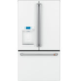 Caf(eback)(TM) ENERGY STAR(R) 27.7 Cu. Ft. Smart French-Door Refrigerator with Hot Water Dispenser - (CFE28TP4MW2)