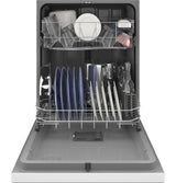 GE(R) ENERGY STAR(R) Dishwasher with Front Controls - (GDF535PGRWW)