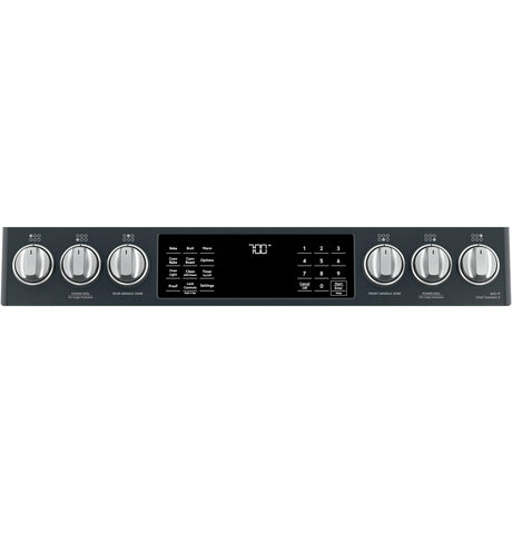 Caf(eback)(TM) 30" Smart Slide-In, Front-Control, Gas Range with Convection Oven - (CGS700P3MD1)