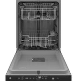 GE(R) ENERGY STAR(R) Top Control with Plastic Interior Dishwasher with Sanitize Cycle & Dry Boost - (GDP630PYRFS)