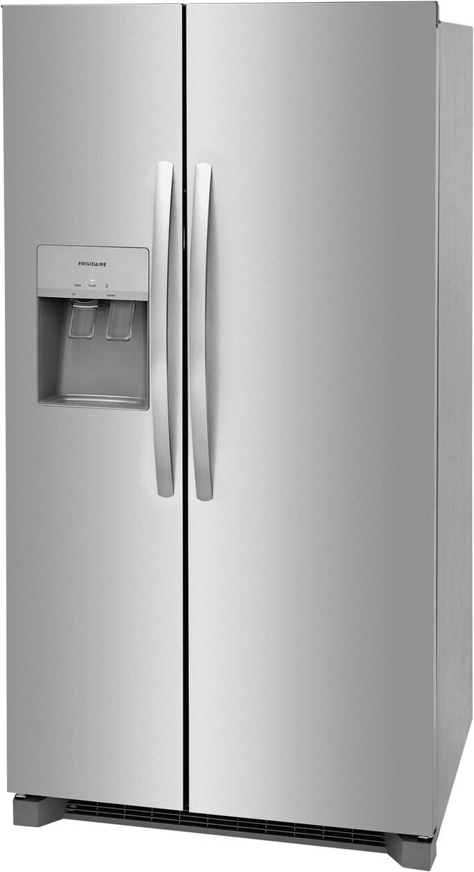 Frigidaire 25.6 Cu. Ft. 36" Standard Depth Side by Side Refrigerator - (FRSS2623AS)