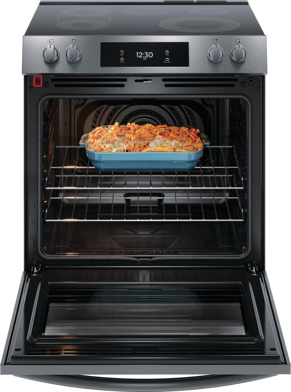 Frigidaire Gallery 30" Front Control Electric Range with Total Convection - (GCFE3060BD)