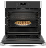 GE(R) 30" Smart Built-In Self-Clean Single Wall Oven with Never-Scrub Racks - (JTS3000SNSS)