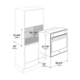 30" TOUCH CONTROL SINGLE OVEN - (F7SP30B1)