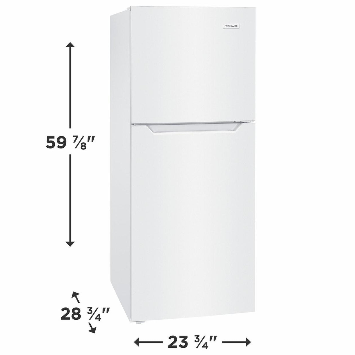 Frigidaire 11.6 Cu. Ft. Top Freezer Apartment-Size Refrigerator - (FFET1222UW)