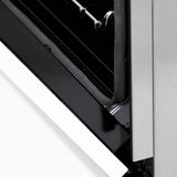 ZLINE Autograph Edition 48" 6.0 cu. ft. Dual Fuel Range with Gas Stove and Electric Oven in DuraSnow Stainless Steel with White Matte Door with Accents (RASZ-WM-48) [Color: Matte Black] - (RASZWM48MB)